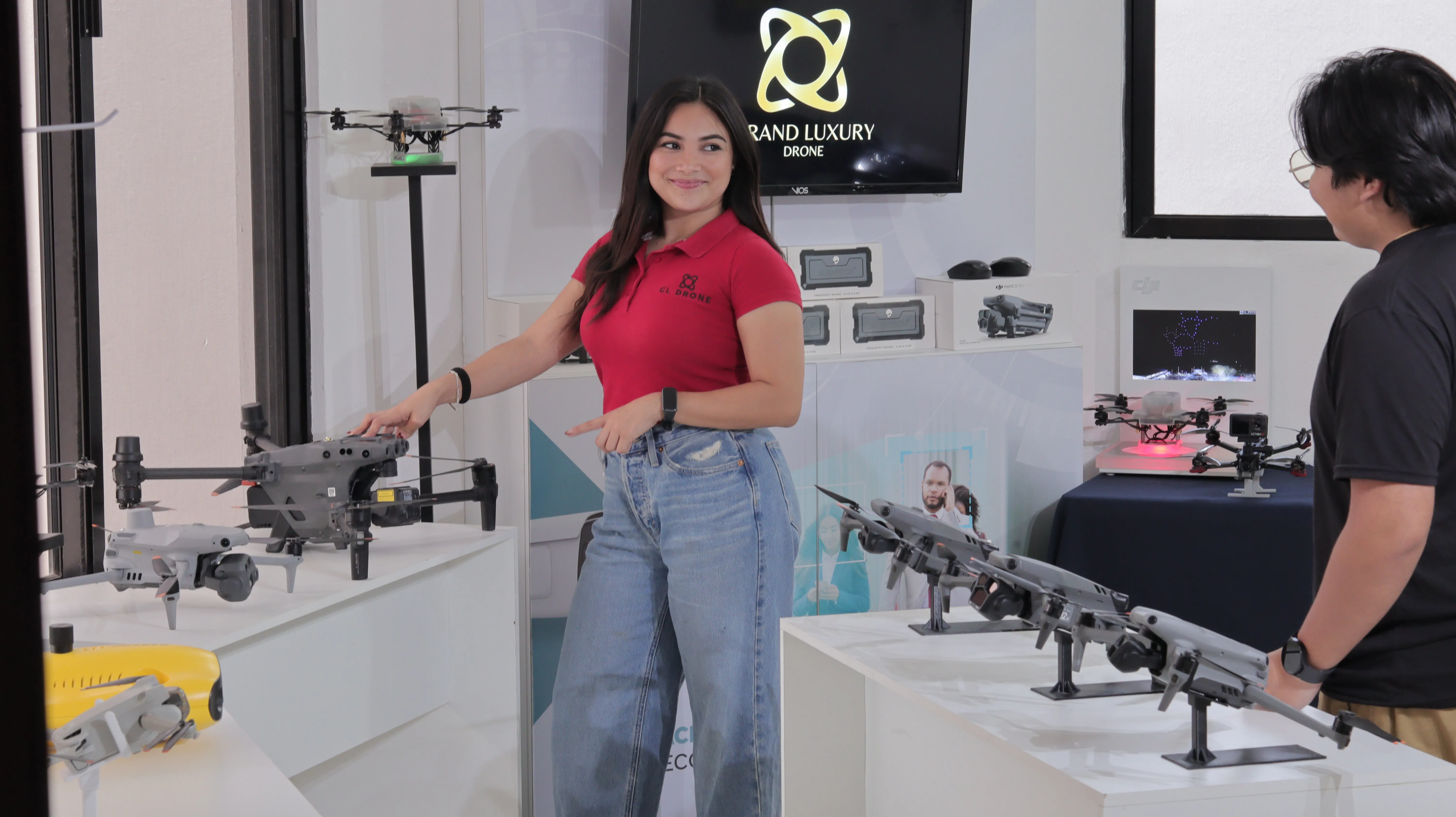Dron en vuelo